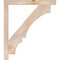 Ekena Millwork Balboa Block Smooth Bracket, Douglas Fir, 3 1/2"W x 42"D x 48"H BKT04X42X48BOA05SDF - alternate 4